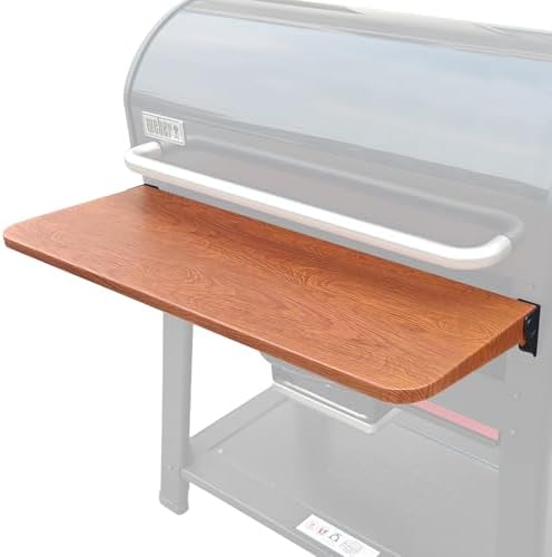 QuliMetal Foldable Front Shelf for Weber Searwood XL 600/Smoque XL by QuliMetal