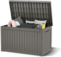 KAMABOKO Outdoor Storage Box, 280 Gallon Deck Box Outdoor Waterproof by KAMABOKO