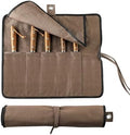 VRUIFA Chef’s Knife Roll Bag, Portable Canvas Cases, Chef Bag With 5 Slots Pockets Can Hold Kitchen Knife Tools Up To 15 Inch by Unknown