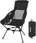 MARCHWAY Lightweight High Back Folding Camping Chair with Head Support by MARCHWAY