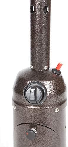 Portable Tabletop Patio Heater, 11000BTU, Propane Outdoor Heater, Variable Control, Anti-tilt Protection, Flameout Protection, Hammered Bronze - Image 4