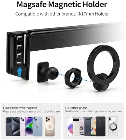 Car Phone Holder for Audi A4/S4/A5/S5 2020-2025, Q5/SQ5 21-25 10.1" Screen - Image 6