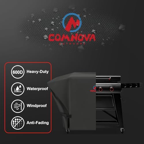 Comnova Griddle Cover for Camp Chef Gridiron 36 - Premium 600D Flat Top Grill Cover Heavy Duty & Waterproof for Camp Chef 4 Burner Gridiron 36 Grill (FTG36) - Image 3