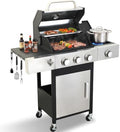 3-Burner Propane Gas Grill with Cast Iron Grates, 39,000 BTU by Unknown