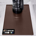 GORILLA GRIP Silicone Coffee Mat, Espresso Bar Essentials, 11.5x18.5, Brown by GorillaGrip
