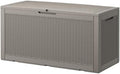 Outdoor Storage Waterproof Deck Box for Patio (120 Gallon, Grey) by Unknown
