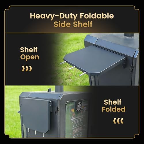 QuliMetal Side Shelf for Pit Boss PBV4PS2 PBV4PS1 Pro Series II 4 - Image 5
