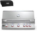 Hygrill Premium XTR 40-Inch Built In Grill, Stainless Steel 5-Burner Grill by Stanbroil