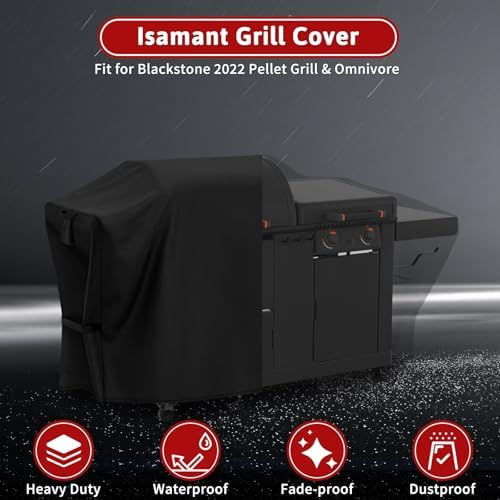 Grill Cover for Blackstone 22" XL Griddle Pellet Grill Combo - Image 3
