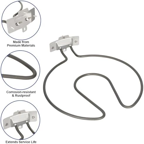 Outspark Heating Element for Charbroil Patio Bistro TRU-Infrared Electric Grill 20602109 20602107 20602108 16601688 16601559 16601578, Electric Grill Replacement Parts for Charbroil 29104575 - Image 3