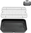 Grill Cooking Pot and Rack for Ninja Foodi FG551 DG551 DG651 Indoor, Air Frying Griddle Plate & Rack for Ninja Foodi Smart XL Indoor Accessories by GLOWYE