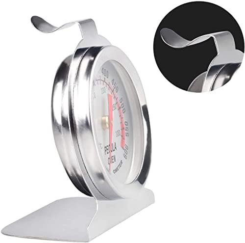 Oven Thermometer 50-300°C/100-600°F, Oven Grill Fry Chef Smoker Thermometer Instant Read Stainless Steel Thermometer Kitchen Cooking Thermometer (3Pack) - Image 3