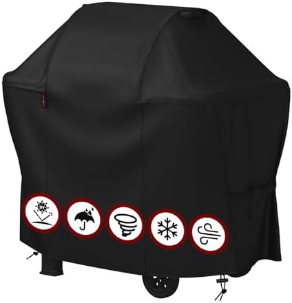 SHINESTAR 48in Grill Cover for 200 & Spirit II 200 Gas Gril, Velcro Straps by SHINESTAR