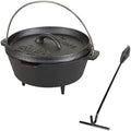Stansport Pre-Seasoned Cast Iron Dutch Oven by Stansport