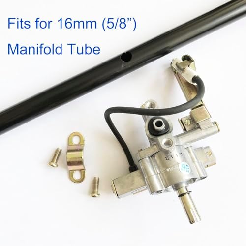 1 PC 0° BBQ Grill Gas Valve With Thrower Valve, Stem OD 5/16", Orifice size: 1.05mm for LP Gas, Fits for 5/8" Manifold Tube - Image 5