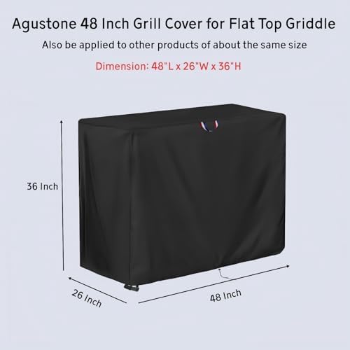 48 Inch Grill Cover for Blackstone Flat Top Griddle - Image 2