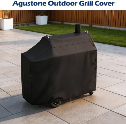 42 Inch Grill Cover for DNKMOR Charcoal Grill with Offset Smoker - Image 6