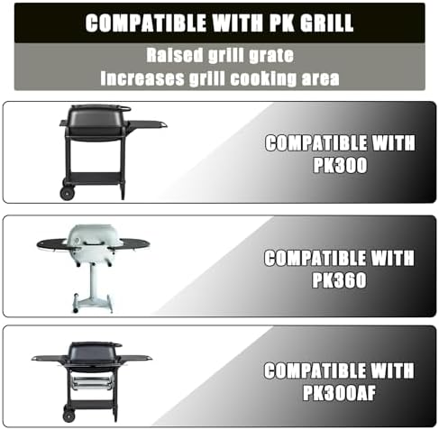 BBQ Grid for PK Grill–Multi-Tier Rack Adds Extra Cooking Space,Fits PK99020 - Image 3