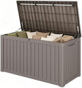 Outdoor Storage Waterproof Deck Box for Patio (200 Gallon, Grey) by Unknown