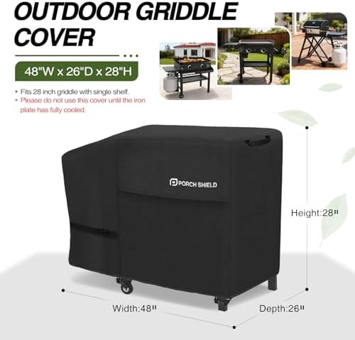Porch Shield 600D Waterproof Outdoor Griddle Cover 28 inch - Image 2