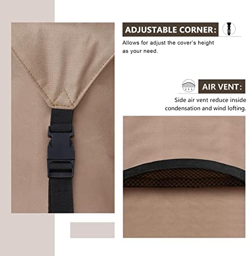 ULTCOVER Waterproof Patio Furniture Cover 111L x 74W in - Image 5