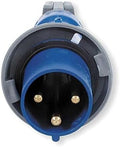 Hubbell HBL330P6W Pin and Sleeve IEC Plug, 2 Pole, 3 Wire, 30 amp, 250V, Watertight by Hubbell+Lighting