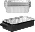 BBQ Future Grill Grease Pan for Charbroil Gas Grill Accessories 9328812P06 G416-0015-W1, Grease Cup Catcher with 10-Pack Aluminum Disposable Oil Drip Pan Replacement Parts by BBQFuture