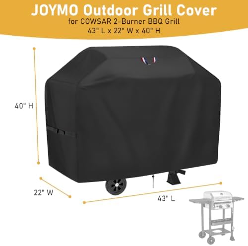 Grill Cover for COWSAR 2-Burner Propane Grill,BBQ Grill Covers - Image 2