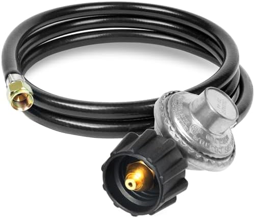 6FT Propane Regulator Hose Replacement for Weber Charbroil Nexgrill by GrillAce