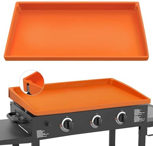 LotFancy Silicone Griddle Mat for Blackstone, 28 inch Full Coverage Silicone Griddle Cover, Heavy Duty Food Grade Grill Mat, All Year Round Protects from Dust, Dirt, Bugs, Rust by LotFancy