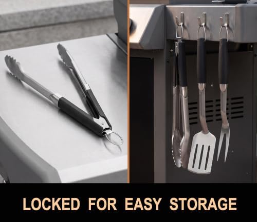 Grill Utensils Set,BBQ Tools Kit Grilling Accessories for Outdoor Barbecue - Image 6