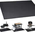 MDEOOSKY 48" x 30" Fireproof Mat Under Grill Mat Deck Protector Fire Pit Mat Oil-Proof Waterproof BBQ Protector for Deck and Patio Easy to Clean Storage Waterproof Foldable by MDEOOSKY