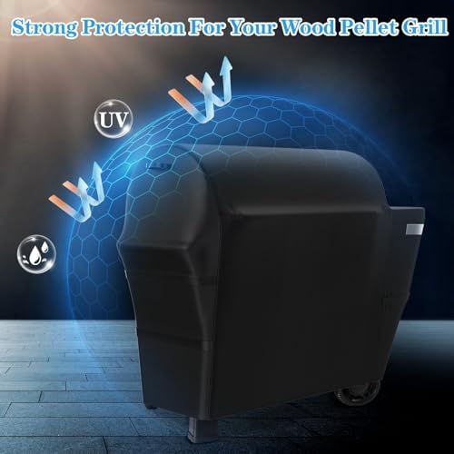 Utheer Grill Cover for Weber Searwood XL 600, 600D Waterproof 3400146 - Image 6