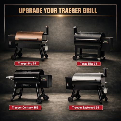 QuliMetal Folding Front Shelf for Traeger Pro 34 - Image 3