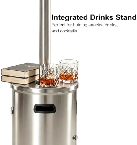 Patio Heater with Directional Heating, Outdoor Heaters for Patio - Image 6