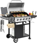 Royal Gourmet GA5406TS 5-Burner Gas Grill with Side Burner and Sear Burner by RoyalGourmetCorp