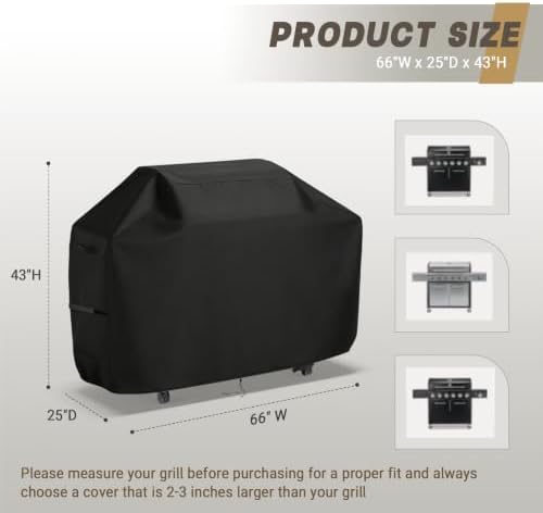 Grill Cover for Kenmore PG-40611S0L 6-Burner Gas Grill - Image 2