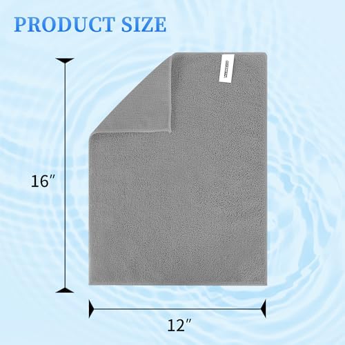 FIXSMITH Microfiber Cleaning Cloth - Pack of 100, Microfiber Towels for Cars 16 x 12 in, Highly Absorbent Cleaning Rags, Lint-Free, Streak-Free Cleaning Cloths for Car Kitchen Home Office - Image 2