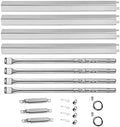 Grill Rplacement Parts for Charbroil Performance 4 Burner 463365021 463365522 463352521, 5 Burner 463448021, 4-Burner 463366022, G325-0002-W1 Heat Plate, G327-2100-W1 Burner, Igniter, Crossover Tube by FORYEYC