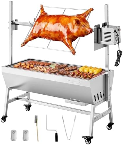 VEVOR Rotisserie Grill, 37" Electric Rotisserie Grill Kit by VEVOR