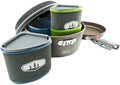 GSI Outdoors Pinnacle Ceramic Backpacker Cookset, Non-Stick Camp Set by GSIOutdoors