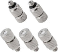 2 Pcs Misting Nozzles, 0.5mm Orifice, Stainless Steel, Anti-Drip by FOCMKEAS