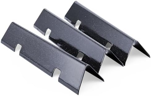 for Weber Spirit 2 Grill Parts, 15.3" Flavorizer Bars for Weber Spirit 2, GS4 Spirit II 200, Spirit II E210 S210 E215 E220 S220 with Front Mounted Control Grill, 16GA Porcelain Enameled Heat Plates by Uniflasy