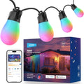 NEEWER NR01 96ft Outdoor String Lights, App Control Smart AI RGBW Lighting by Neewer