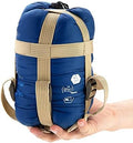 ECOOPRO Warm Weather Sleeping Bag - Portable, Waterproof, Compact Lightweight, Comfort with Compression Sack - Great for Outdoor Camping, Backpacking & Hiking-83 L x 30" W Fits Adults by ECOOPRO