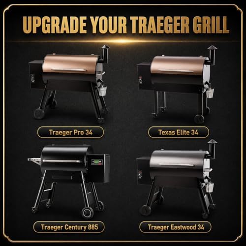 QuliMetal Grill Folding Shelf for Traeger Pro 34 Series - Image 5