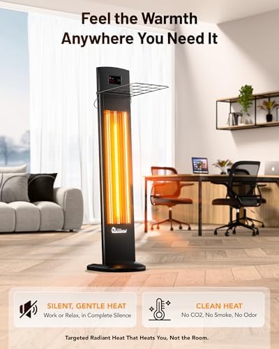 DR. INFRARED HEATER 1500W Portable Infrared Indoor and Outdoor Space Heater - Image 2