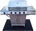 Rubber-Cal Rubber BBQ Under Grill Mat - 5mm x 56" x 32" by Rubber-Cal