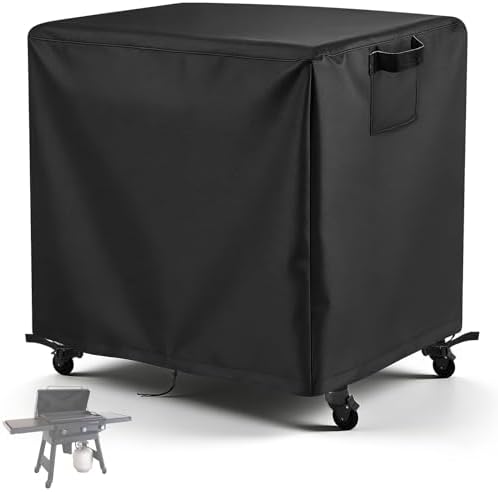 Outdoor Griddle Cover for Traeger Grills Flatrock - 43"L×28"W×39"H by Andacar
