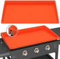 Silicone Griddle Mat Cover for Blackstone - 28 Inch True All-Encompassing Coverage Heavy Duty Food Grade Grill Buddy Mat, All Season Cooking Surface Protective Cover by BESSIO